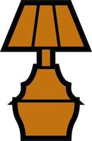 Lamp Vector Icon Design