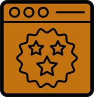 Reputation Vector Icon Design