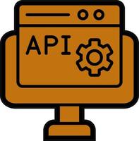 Web API Vector Icon Design