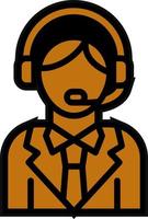 Customer Service Vector Icon Design