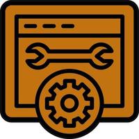 Web Optimization Vector Icon Design