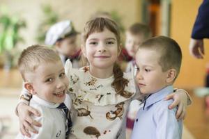 Children from kindergarten. photo