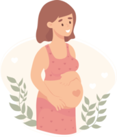 Jeune Enceinte fille png