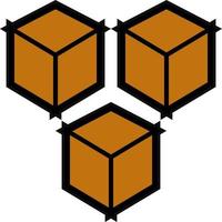 Cube Vector Icon Design