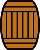 diseño de icono de vector de barril