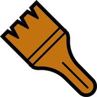 Paint Brush Vector Icon Design