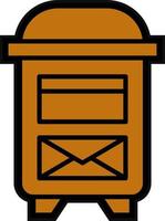 Mailbox Vector Icon Design