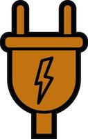 Power Plug Vector Icon Design