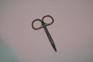 photo of silver stainless steel scissors