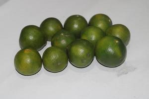 Photo Of Lime With A White Background