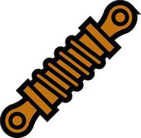 Shock Absorber Vector Icon Design