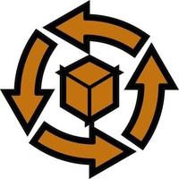 Rotation Vector Icon Design
