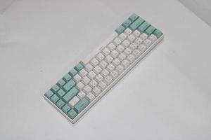 Keyboard photo with white background