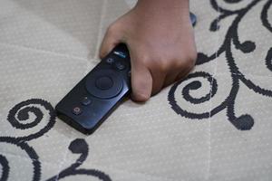 digital television remote photo