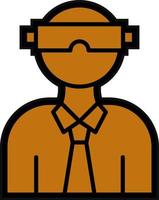 Virtual Reality Vector Icon Design