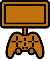 Mobile Game Console Vector Icon Design