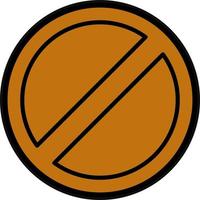 Forbidden Vector Icon Design