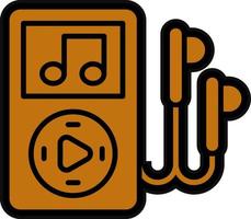 Music Player Vector Icon Design