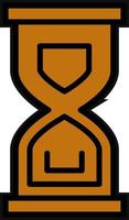 Hourglass Vector Icon Design