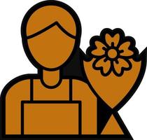 Florist Vector Icon Design