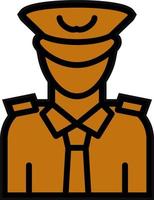 Captain Vector Icon Design