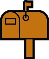 Letterbox Vector Icon Design