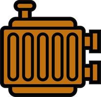 Radiator Vector Icon Design