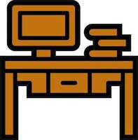 Desk Vector Icon Design