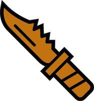 Army Knife Vector Icon Design