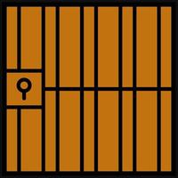 Jail Vector Icon Design