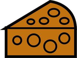Cheese Vector Icon Design