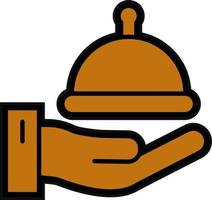 Room service Vector Icon Design