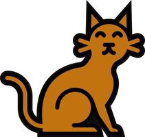 Cat Vector Icon Design