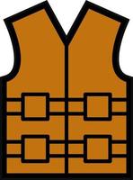 Life Vest Vector Icon Design