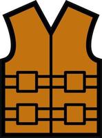 Life Vest Vector Icon Design