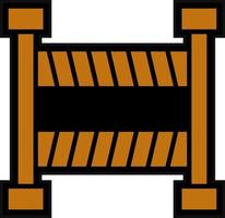 Barrier Vector Icon Design