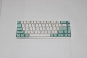 Keyboard photo with white background