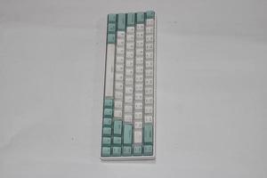 Keyboard photo with white background