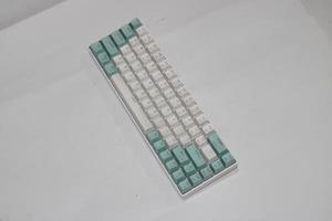 Keyboard photo with white background