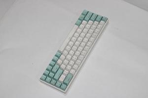 Keyboard photo with white background