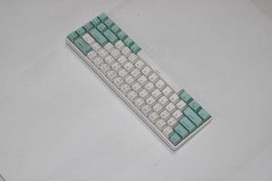 Keyboard photo with white background