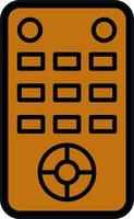Remote Control Vector Icon Design