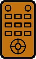 Remote Control Vector Icon Design