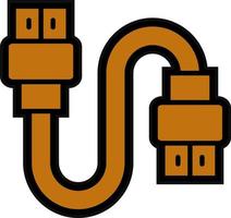 Hdmi Cable Vector Icon Design