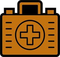 First Aid Kit Vector Icon Design