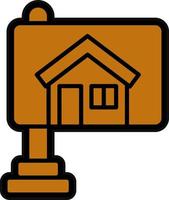 House Direction Vector Icon Design