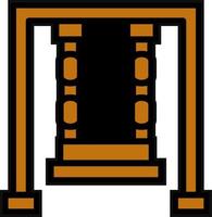 Swing Vector Icon Design