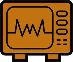 Cardiogram Vector Icon Design