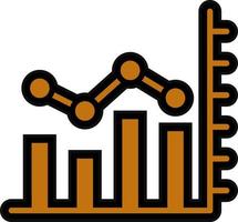 Graph Vector Icon Design