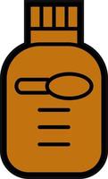 Syrup Vector Icon Design